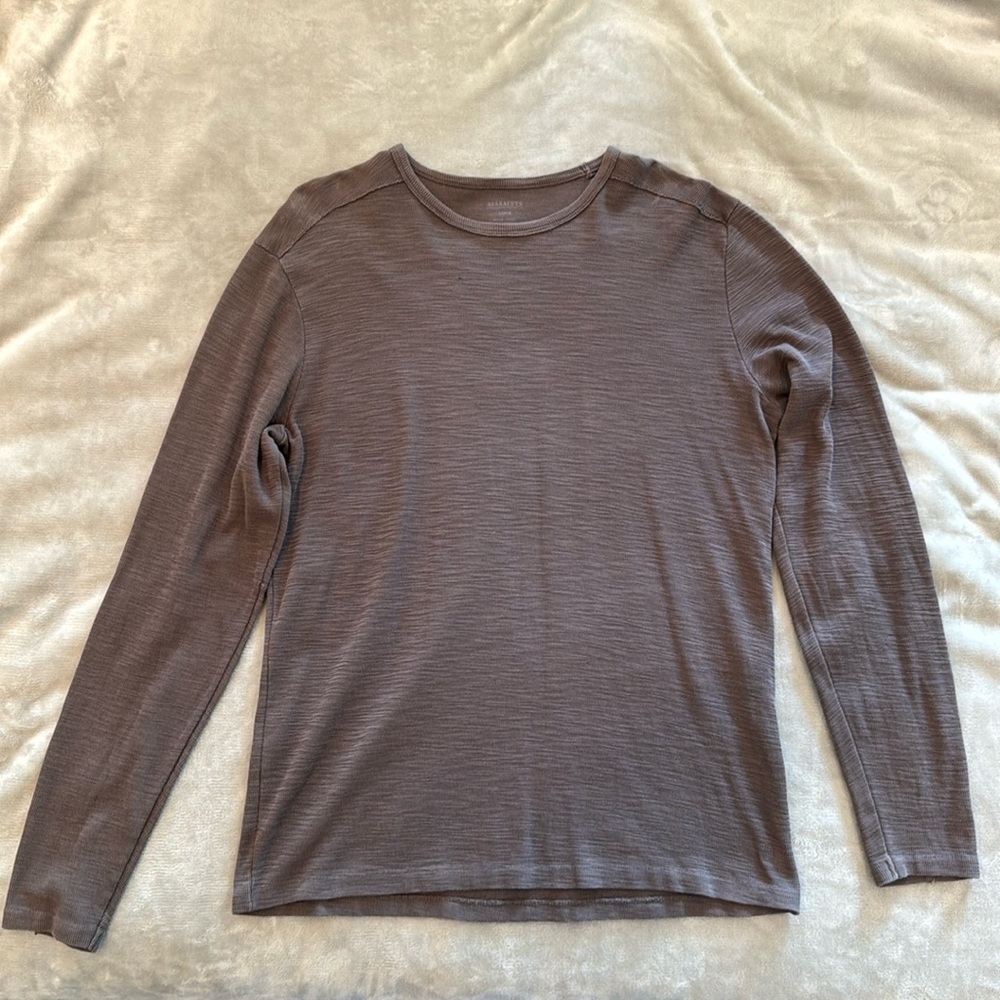 ALL SAINTS - State Long sleeve Crew - size L